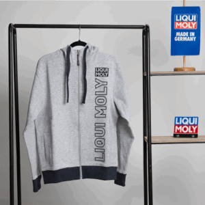 Zip Hoody Men grey