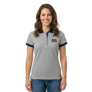 Polo Shirt Ladies grey