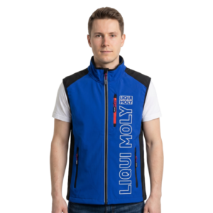 Mens Softshell Vest blue