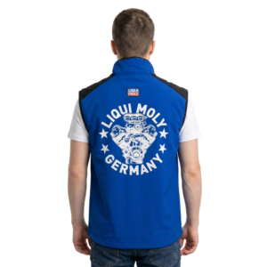 Mens Softshell Vest blue