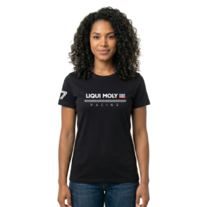 Racing T-Shirt Black Ladies