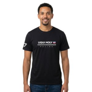 Racing T-Shirt Black Mens